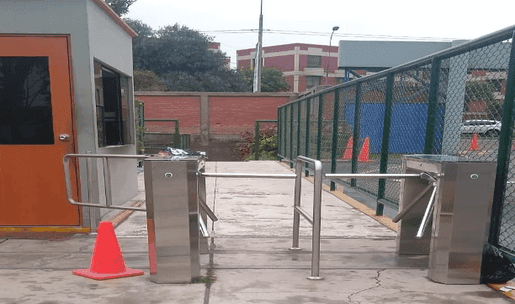 Torniquetes para plantas industriales